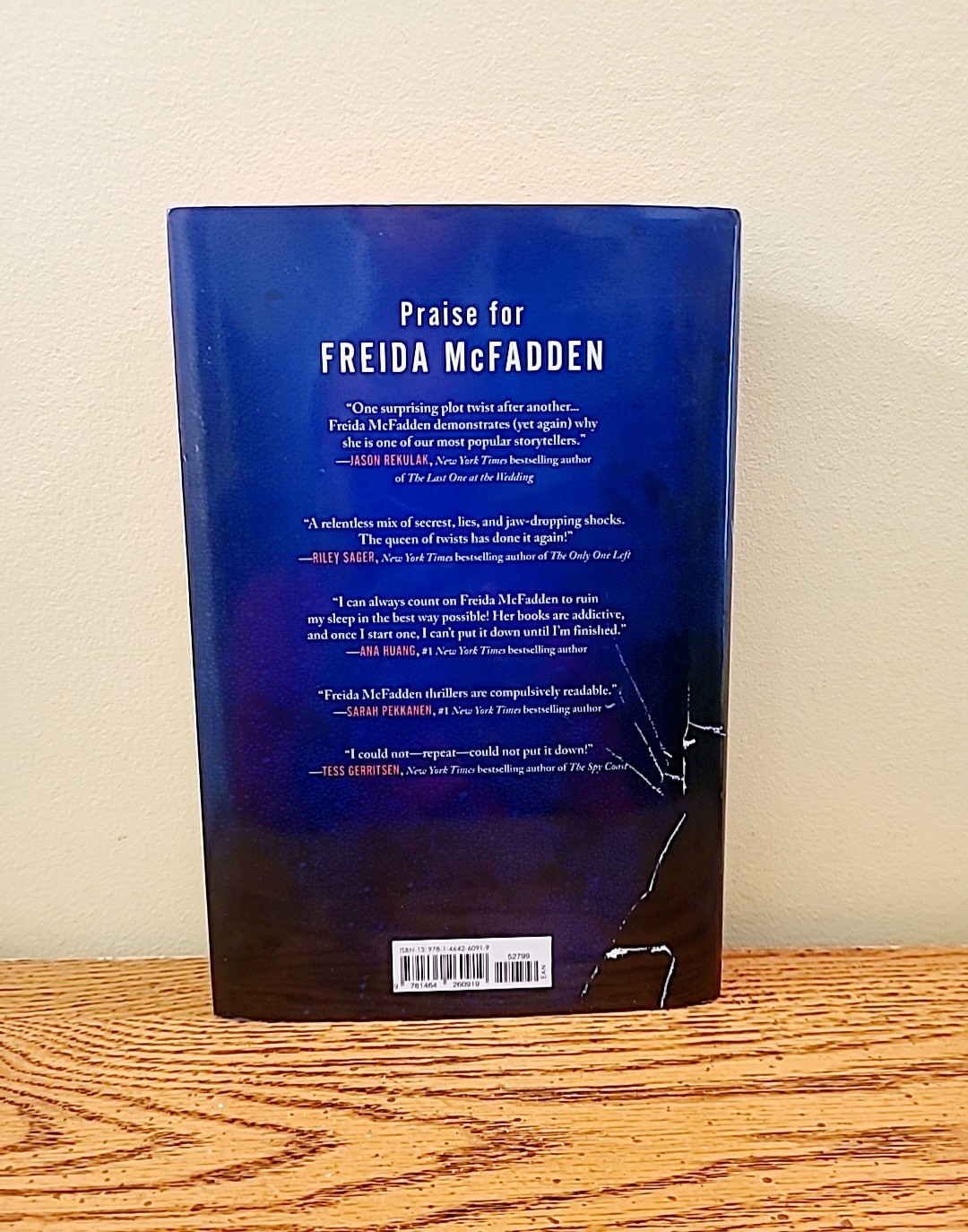 Intruder by Freida McFadden Hardcover Sprayed Edges