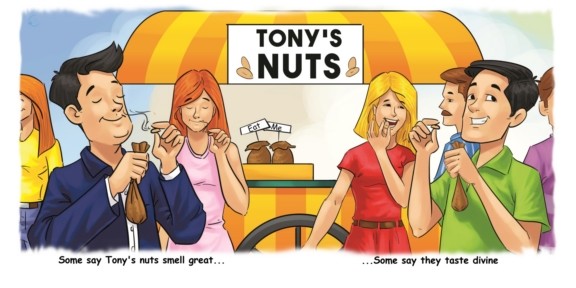 Put Tony’s Nuts In Your Mouth! ~ Hard Cover, Brand New