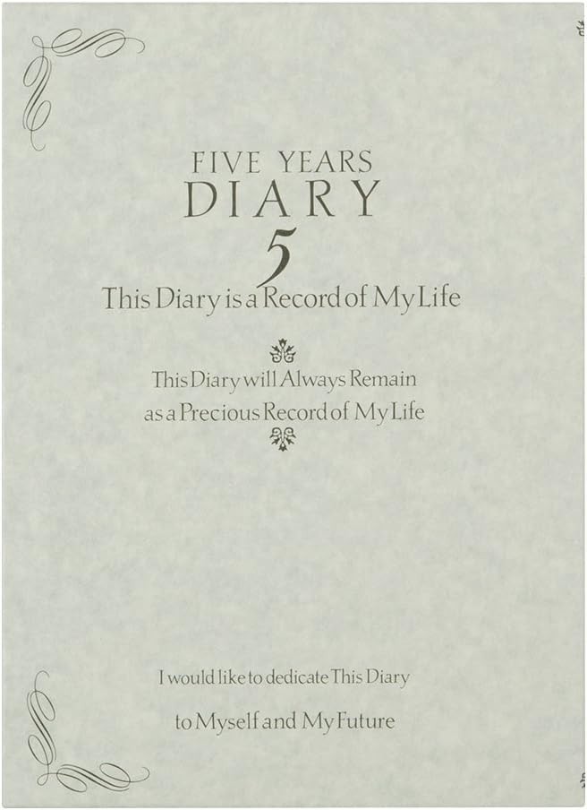 Heavy Bound 5- Diary with 366 Pages – Elegant Journal for Personal Growth
