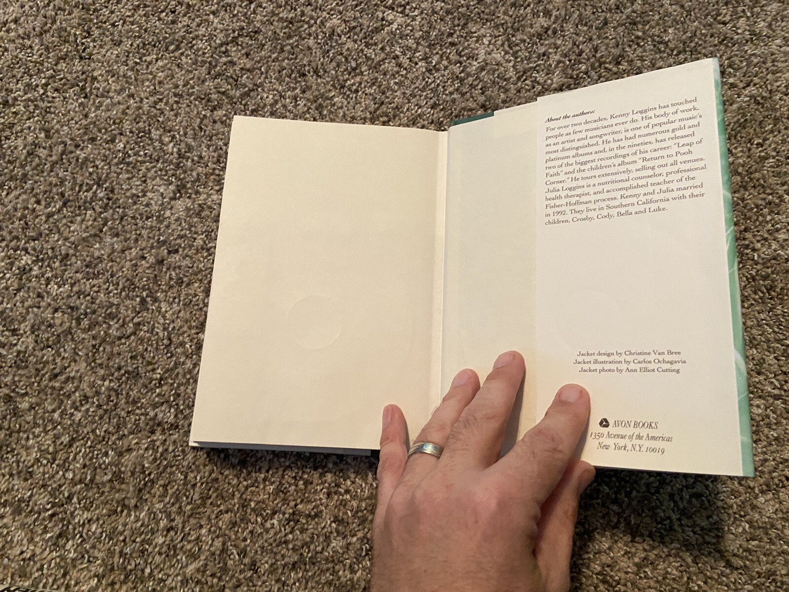 SIGNED The Unimaginable Life By Kenny Loggins 1st Printing Edition 1997 HC w/CD