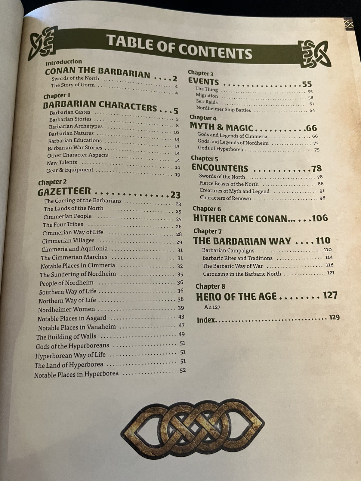 🗡️ CONAN RPG – CONAN THE BARBARIAN Sourcebook (Modiphius 2d20)