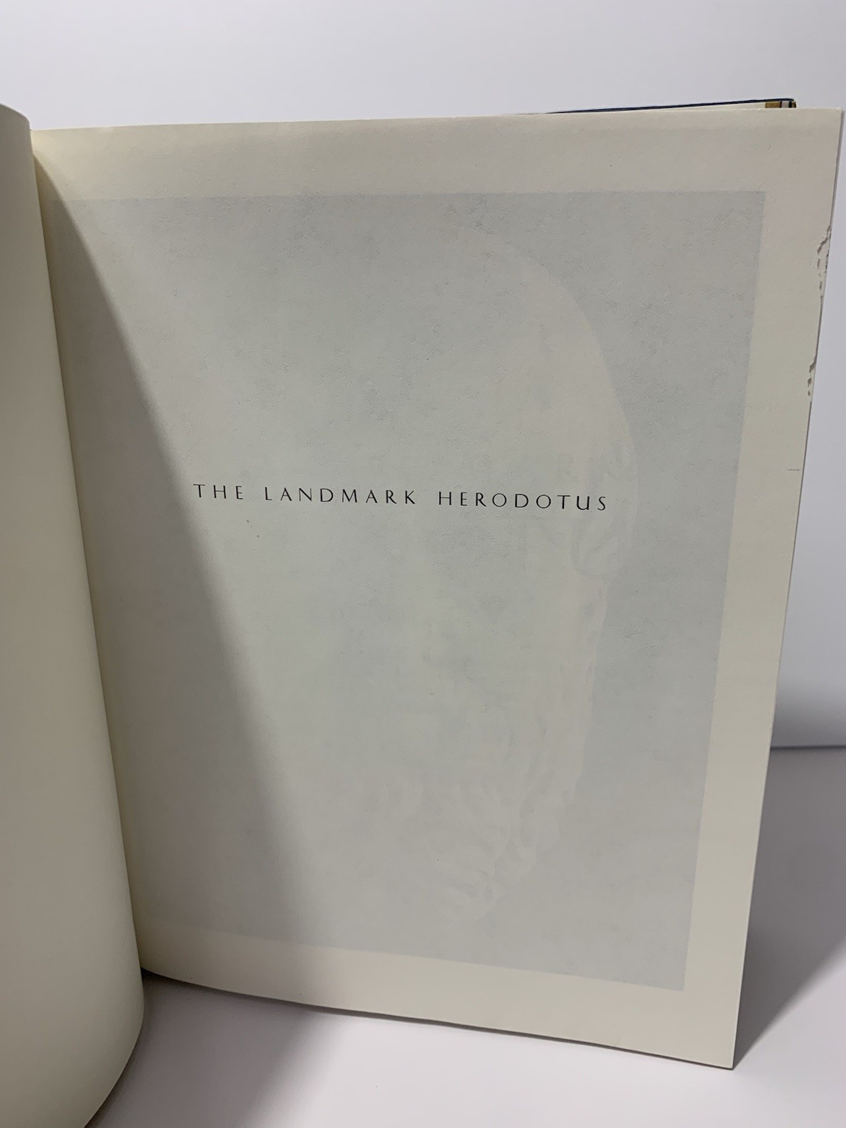 The Landmark Herodotus The Histories HC DJ 2007 First Edition Pantheon New