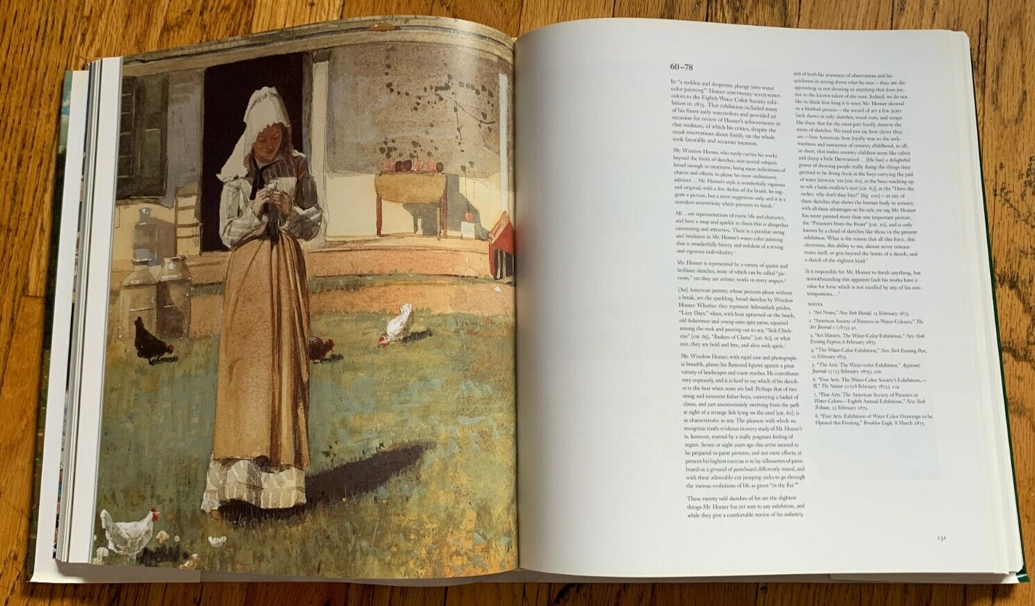 Winslow Homer National Gallery of Art Exhibition Guide 1996 HC DJ