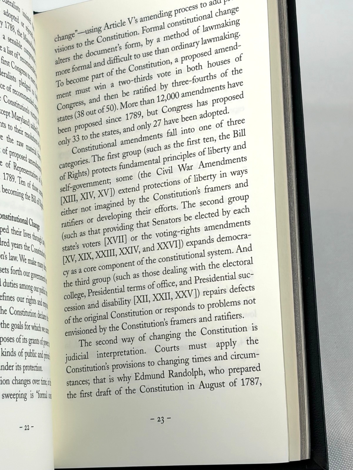 THE CONSTITUTION OF THE USA & DECLARATION OF INDEPENDENCE (Pocket Size) *New*