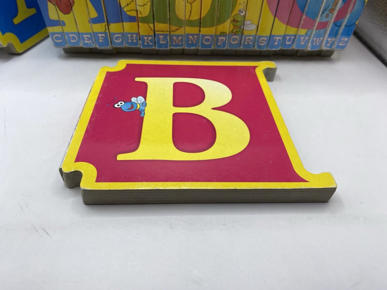 Sesame Street ABC Book Set Interlocking Individual Letter READ