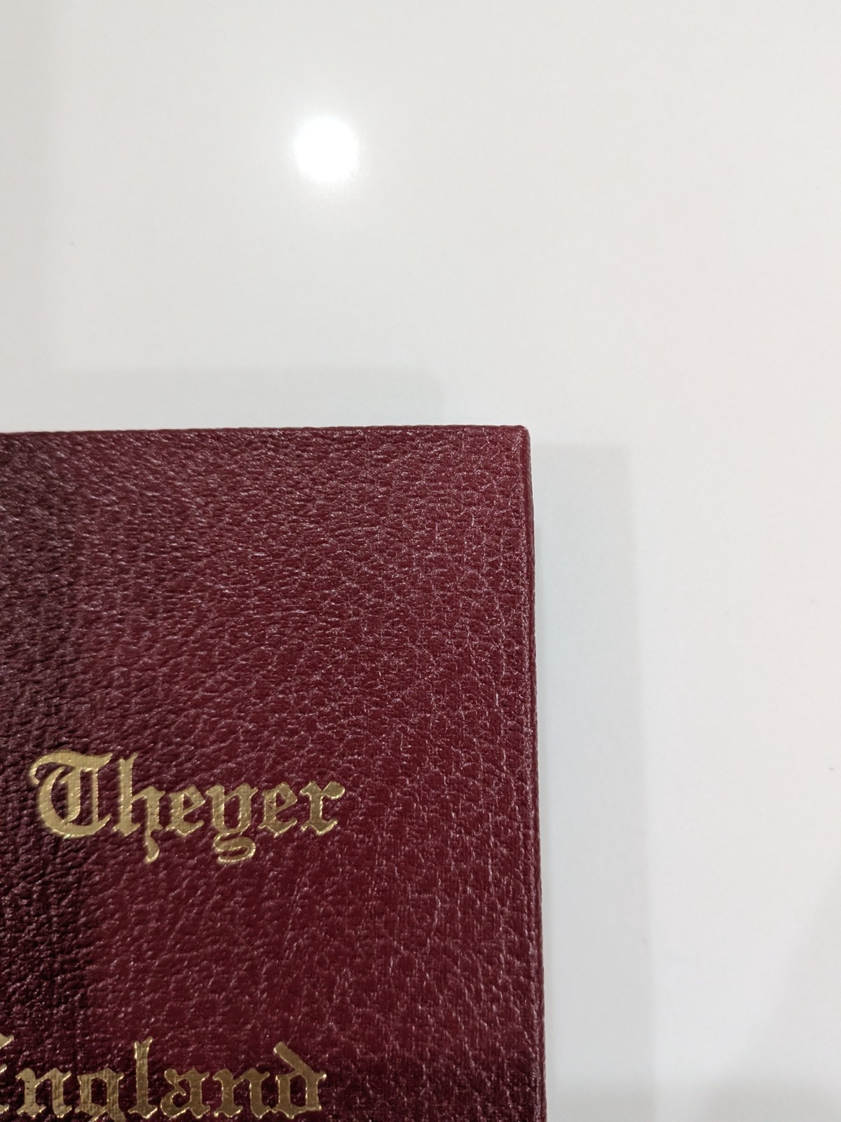 Thayer Tayer Theyer Families Gloucestershire : 1500-1660 | Leather, HC – SIGNED