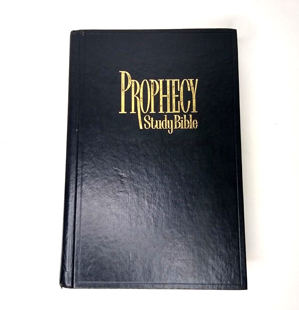 VTG Prophecy Study Bible NKJV Hardcover 1997, John Hagee, Nelson 1462,Black