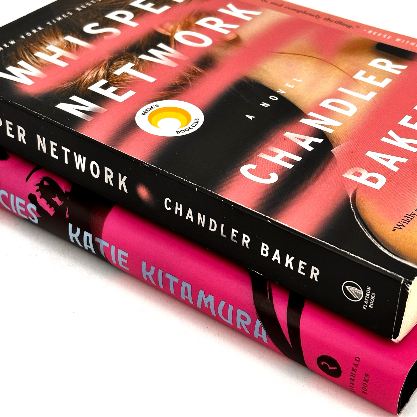 Intimacies/Kitamura Hardcover & Whisper Network/Baker Paperback Lot 2 New Books
