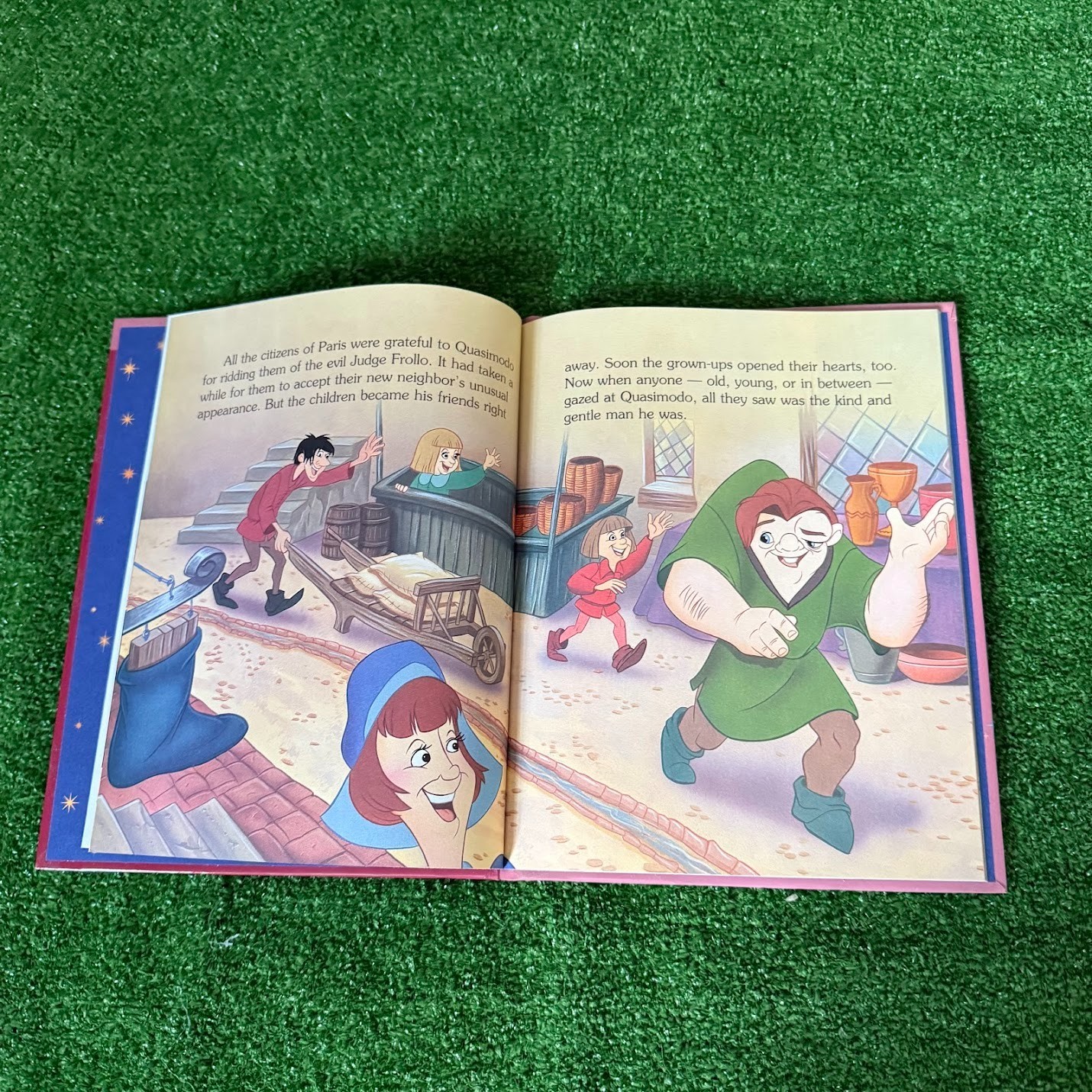 1998 Disney’s Hunchback of Notre Dame Hardcover Book Storytime Treasures 16