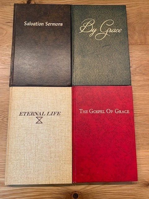 Lot Of 4 OLIVER B. GREENE – The Gospel Hour Books Sermons – First Printings