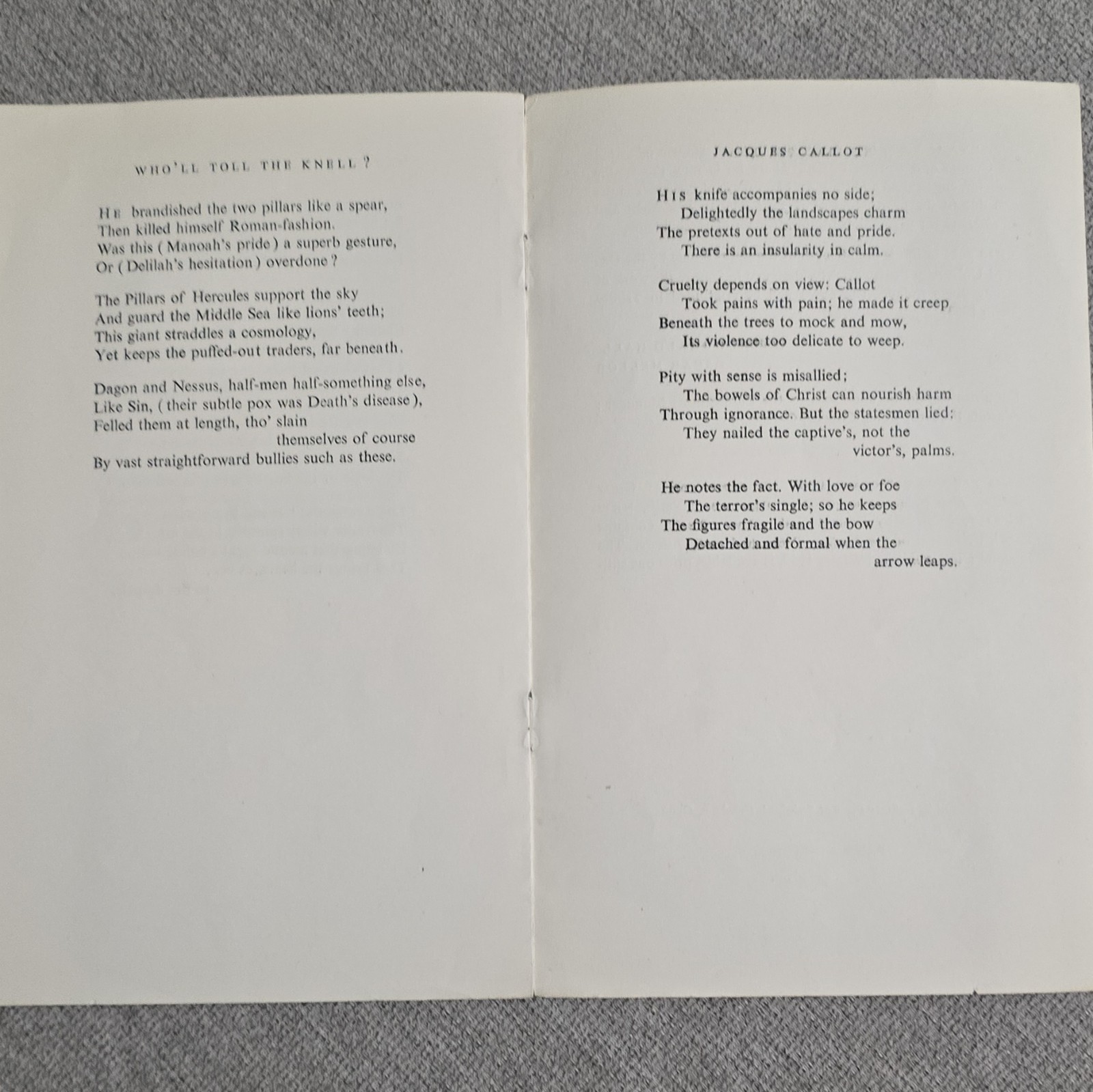 A. Alvarez The Fantasy Poets No. 15 Paperback 1952 Fantasy Press Staple Bound