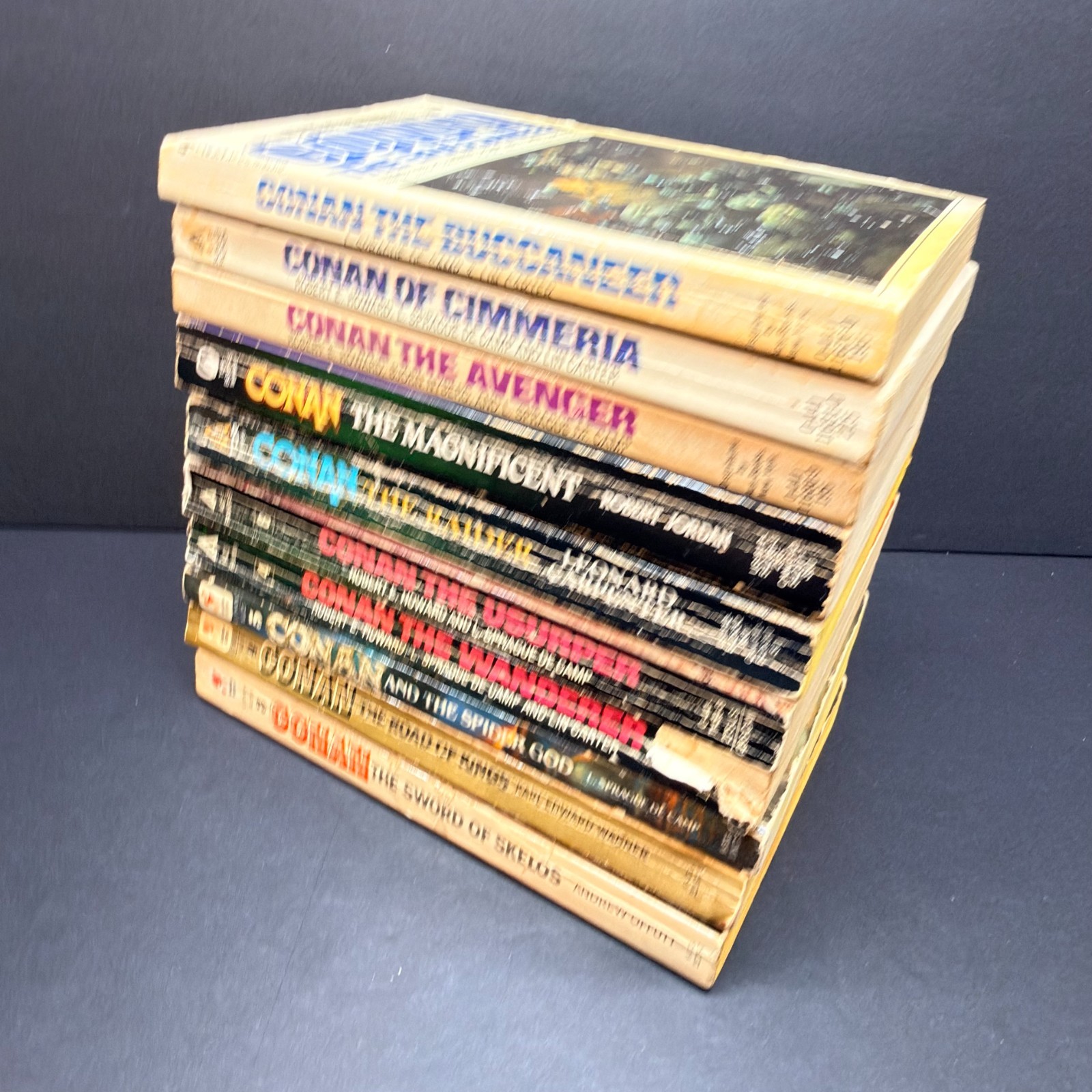CONAN Lot of 10: Cimmeria, Wanderer,Buccaneer,Avenger,Usurper,Raider,Magnificent