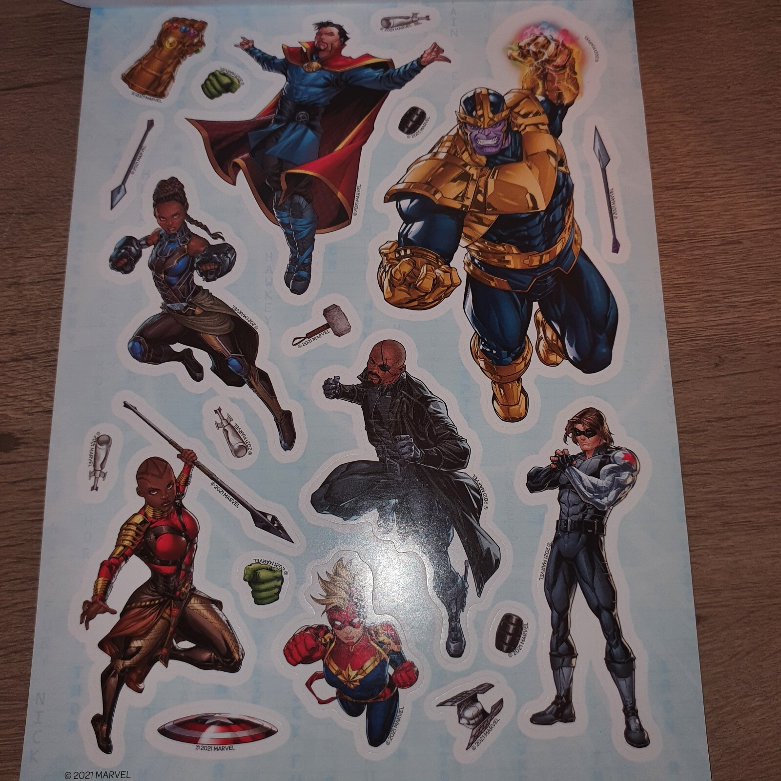 Marvel Avengers Create-A-Scene 130 Sticker Activity Pad to Color Book