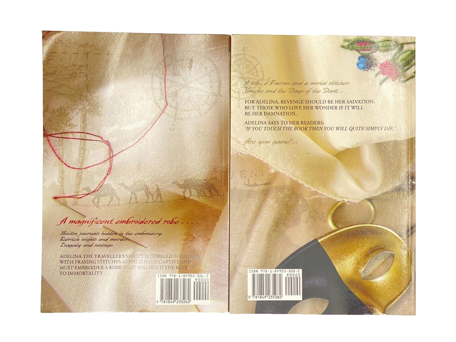 The Last Stitch and the Stumpwork Robe By Prue Batten FIRST EDITIONS