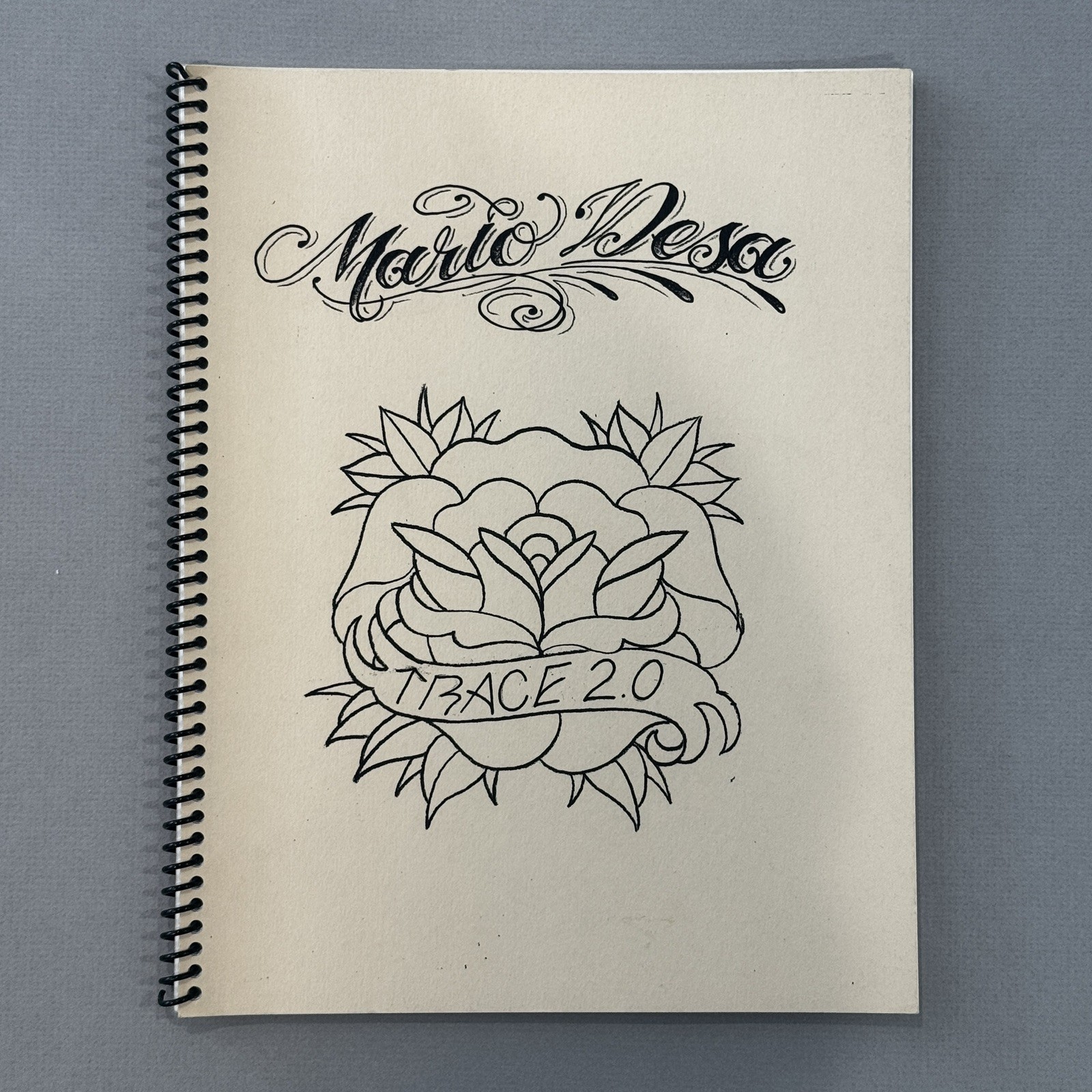 Mario Desa Trace 2.0 Sketchbook Traditional Tattoo Rare Out Of Print