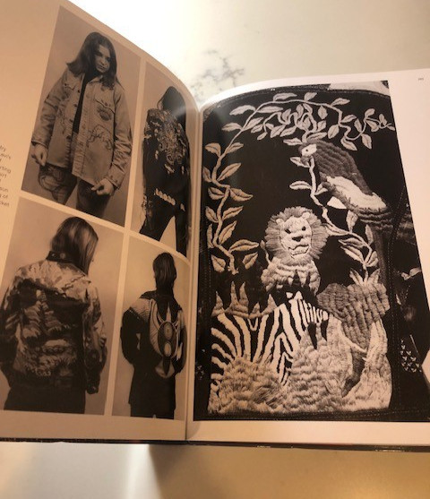 Fashion in the ’70s 1970 1970s hippy chic peasant retro disco punk book couture