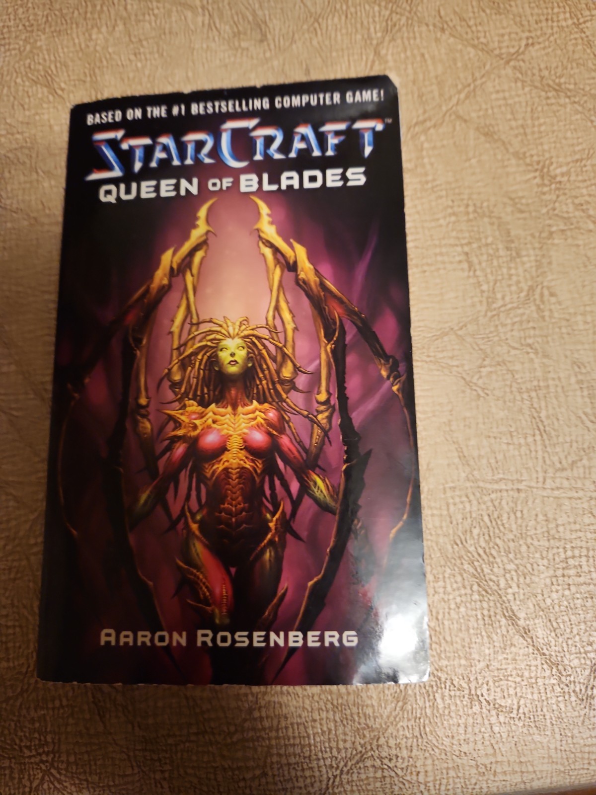 StarCraft Queen of Blades by Aaron Rosenberg paperback book