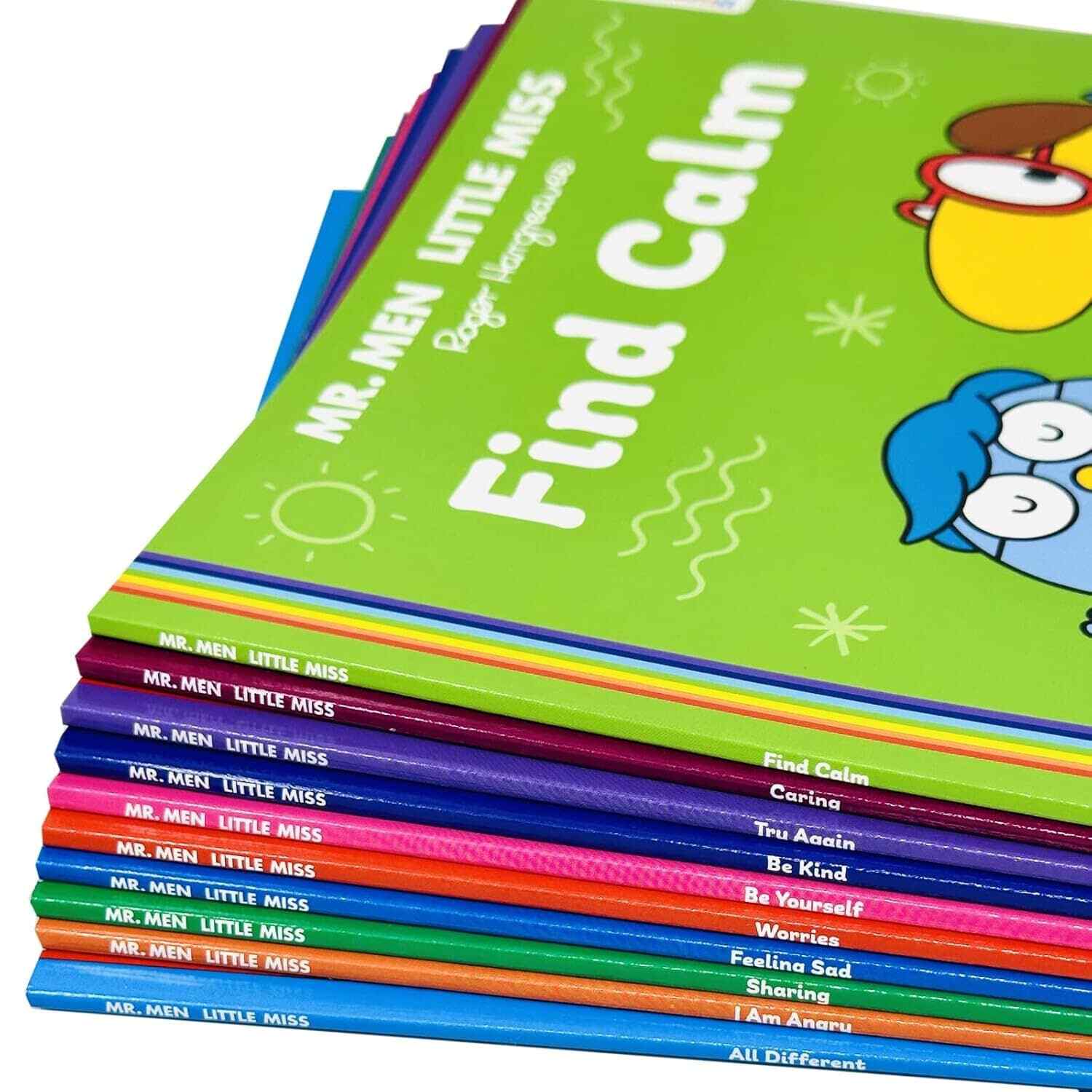 Mr. Men and Little Miss Discover You Series 10 Books Set – Ages 3+ – Paperback