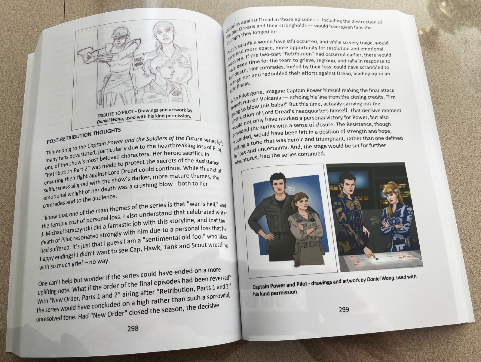 NEW The Captain Power and the Soldiers of the Future Companion Signed/Discounted
