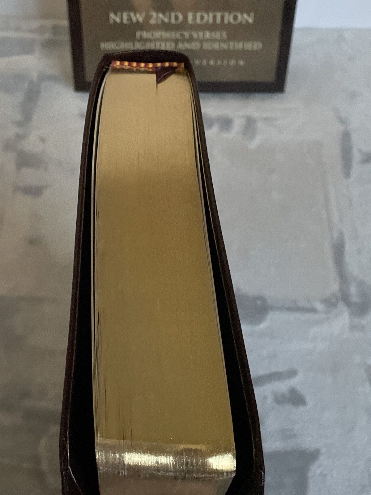 The Jack Van Impe Prophecy Bible Second Edition KJV Bonded Leather Red Letter