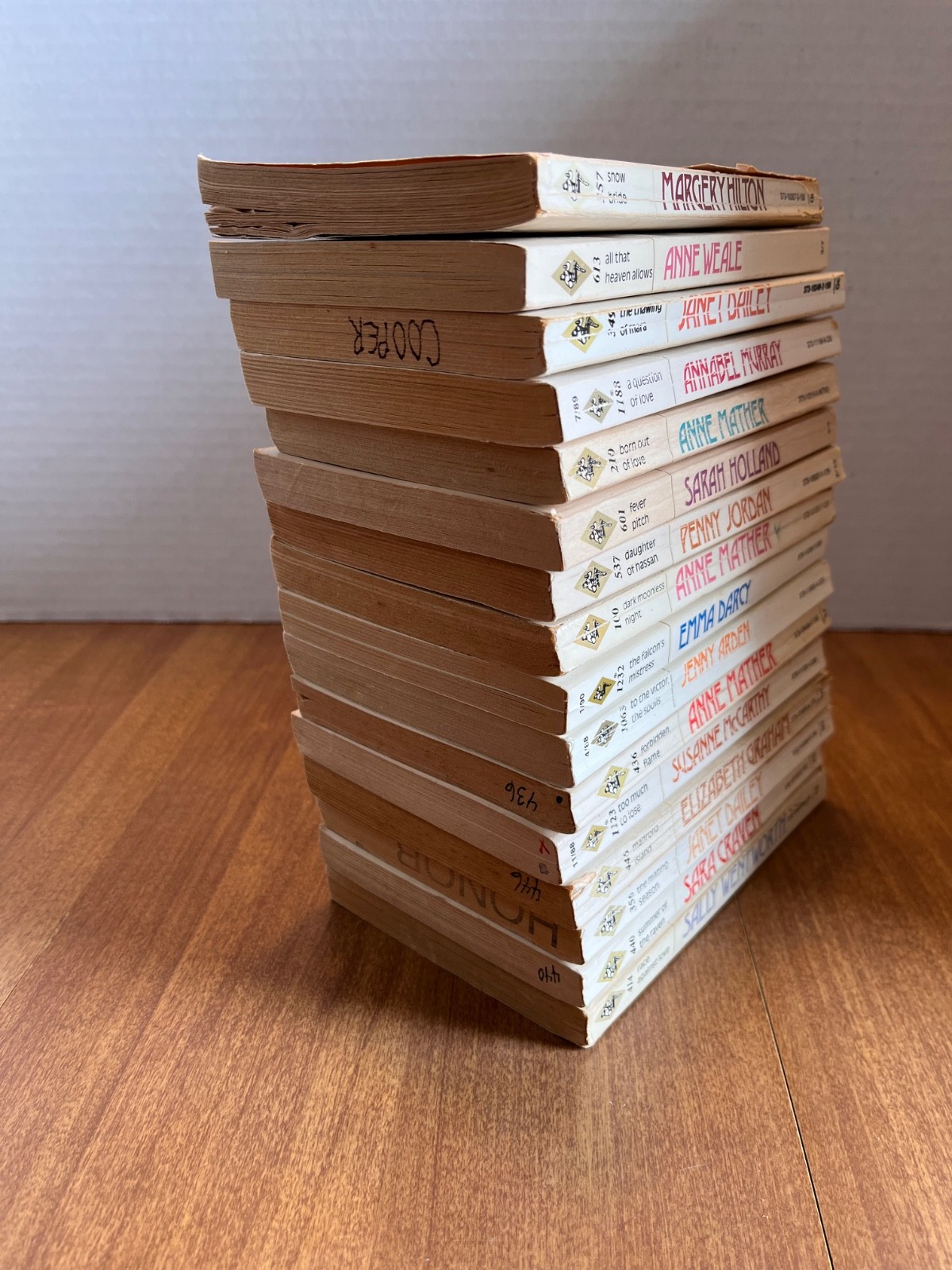 Harlequin Presents Romance Lot of 16 Paperback (See Photos for Titles)