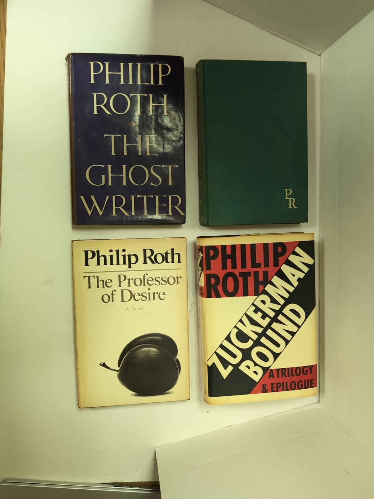 Philip Roth lot of 10 Books most HC DJ Nathan Zuckerman Literary Fiction