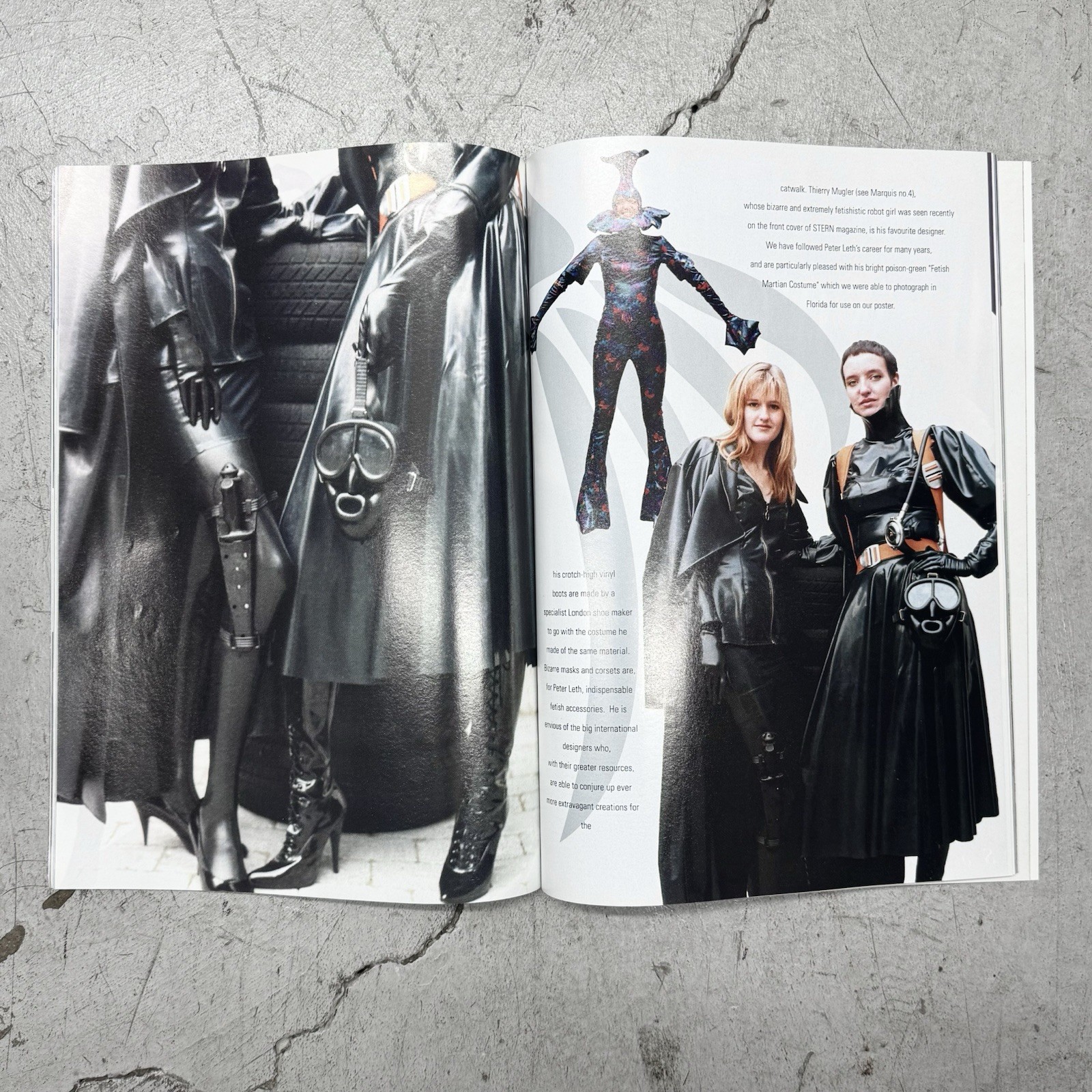 Marquis Magazine Latex Fashion Heavy Rubber Atomage Rubberist O Janus Skin Two