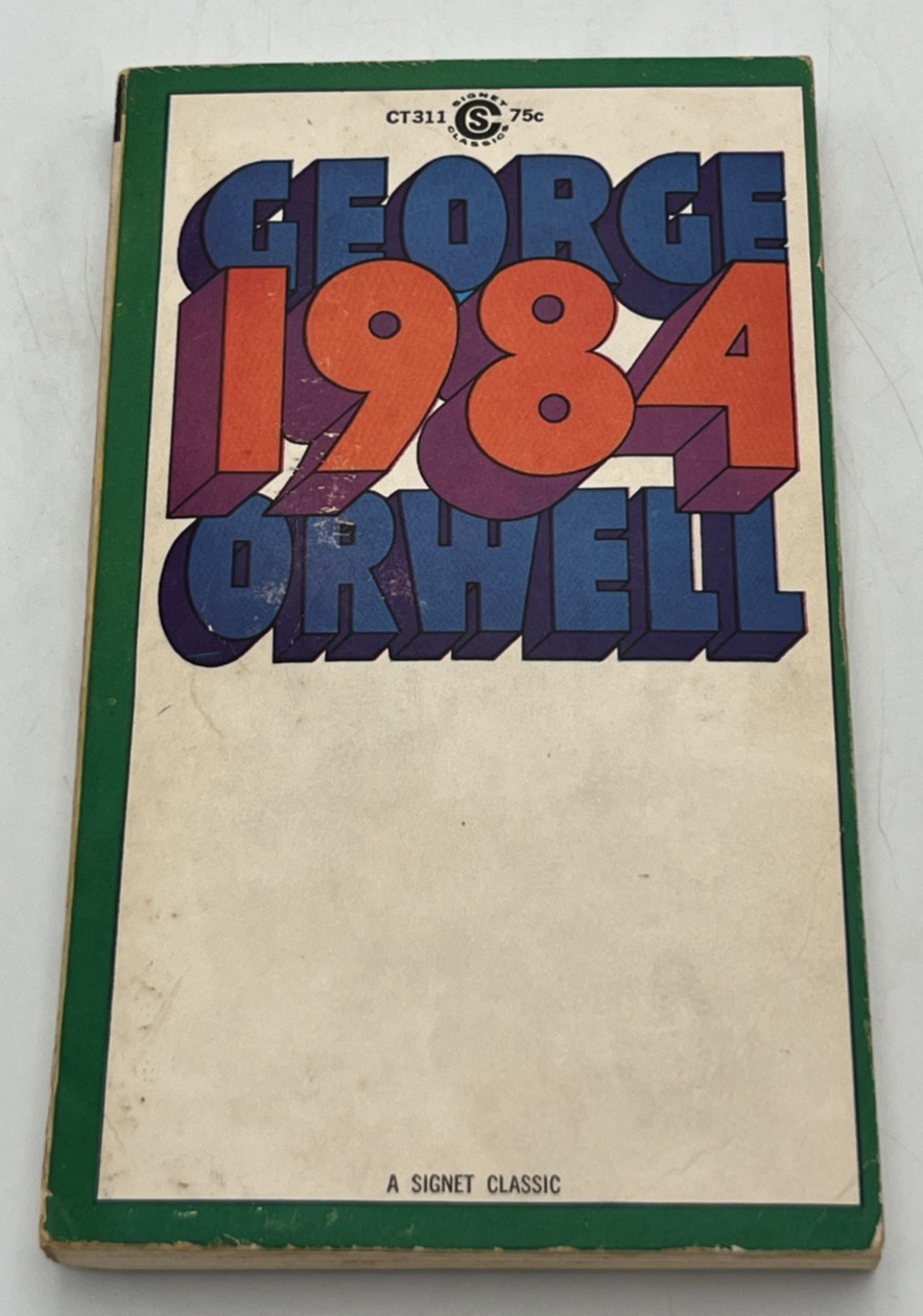 1984 George Orwell Paperback 1981 36th Printing 1961