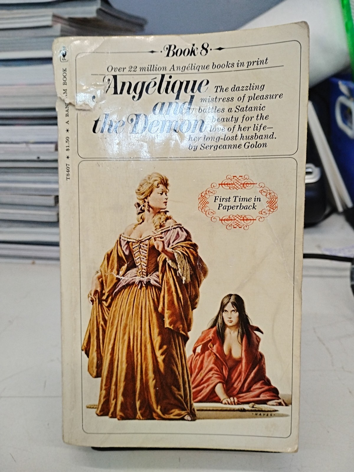 Angelique and the Demon by Sergeanne Golon (1973, Trade Paperback)
