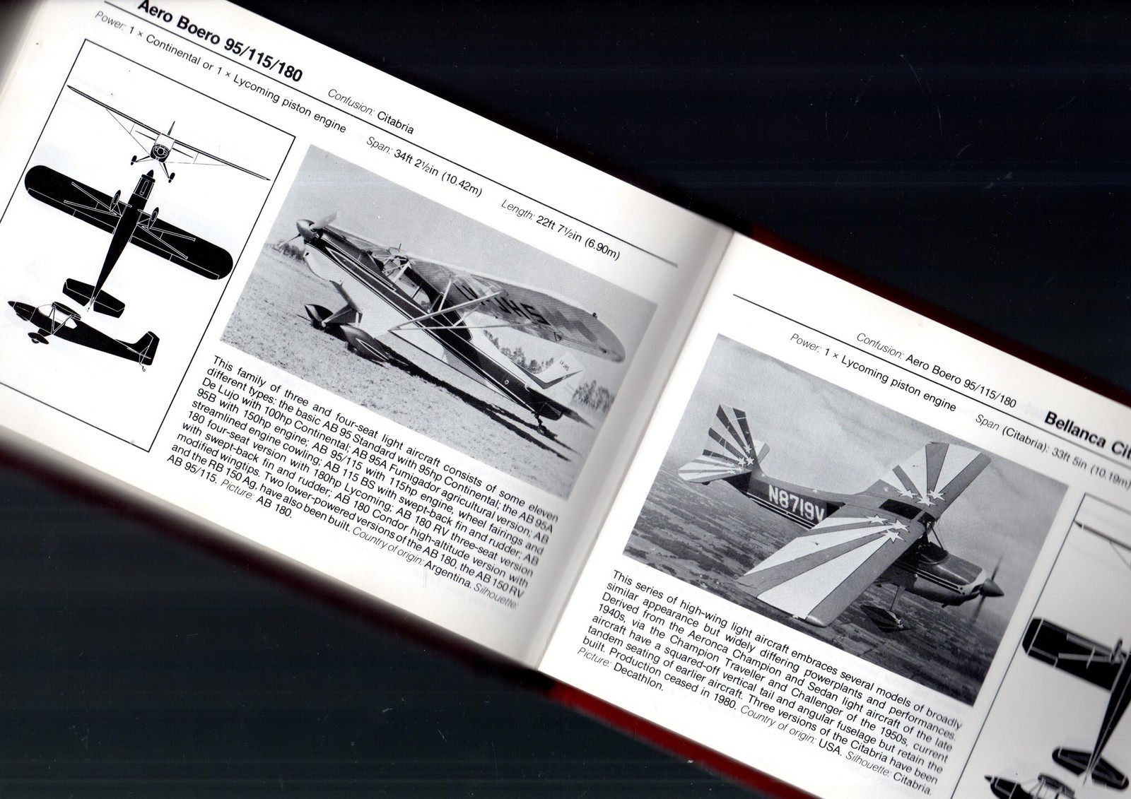 1 3/4 lb 559p Hardcover JANE’S WORLD AIRCRAFT Recognition Handbook EC Derek Wood