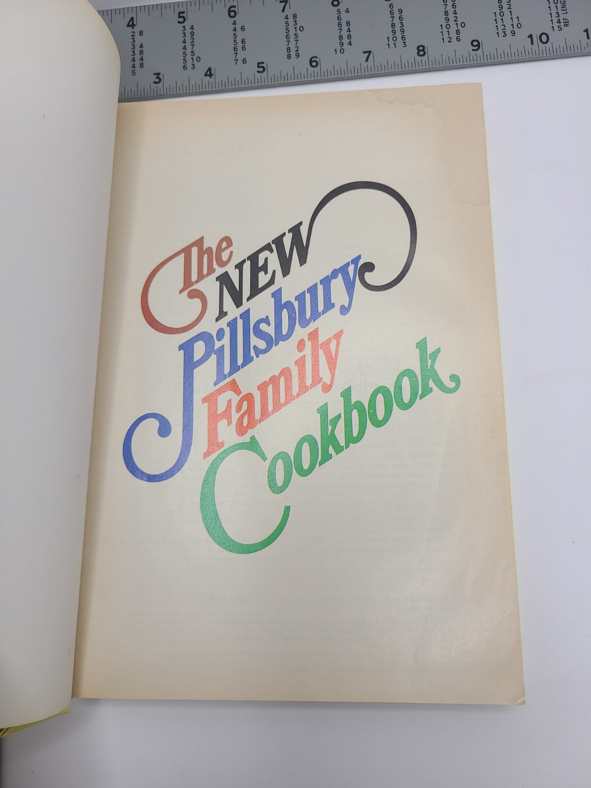 The New Pillsbury Family Cookbook Hardcover Published 1975