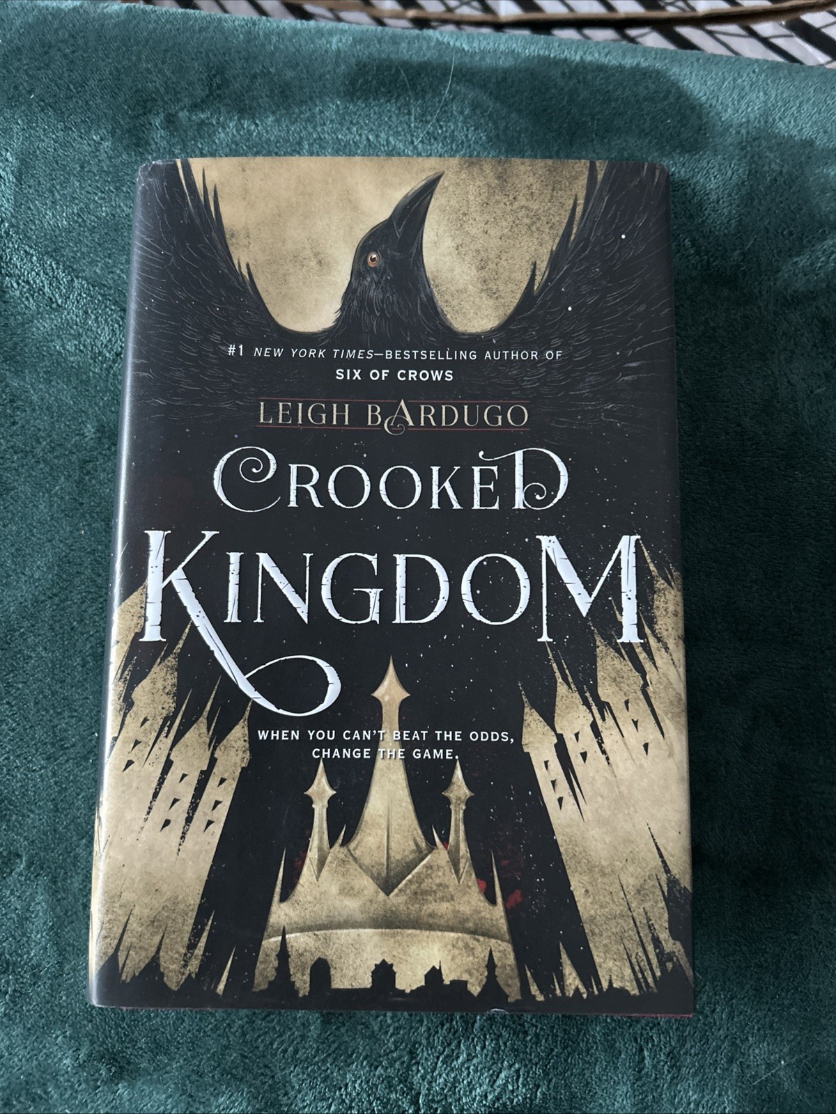 Crooked Kingdom by Leigh Bardugo 1st Edition 1st Print Sprayed Red Edges