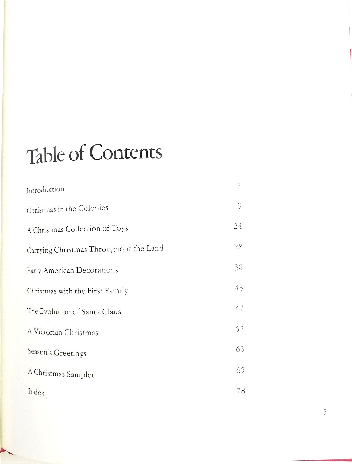 Christmas in Colonial and Early America / Peter Andrews / Hardback 80 Pages