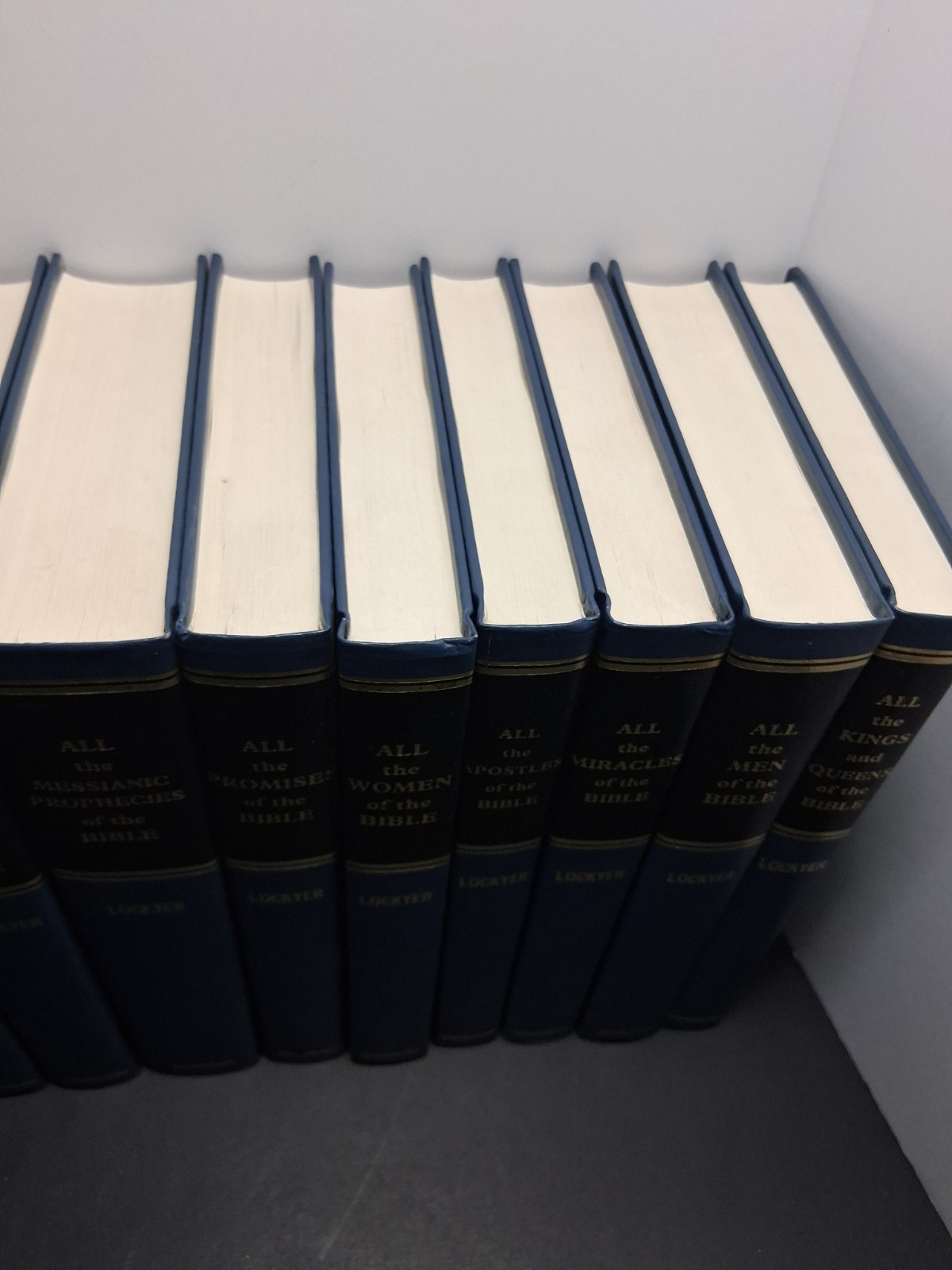 20 volume – Herbert Lockyer “All of the Bible” Bible Reference Set Zondervan