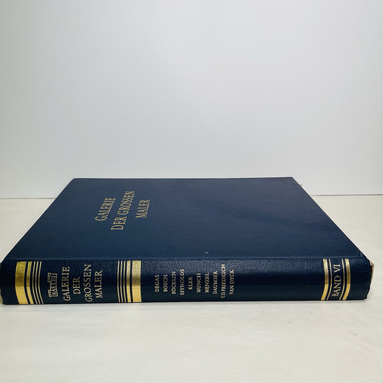 Bastei Galerie Der Grossen Maler Number 1 – 10 with HC Jacket Art Book Bosch