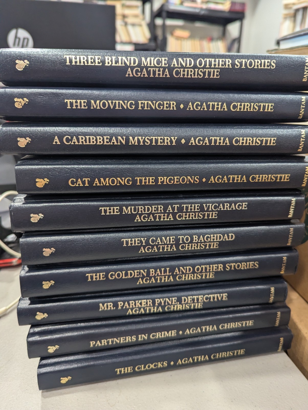 Agatha Christie Leatherette Collection DROP DOWN MENU CHOOSE TITLE