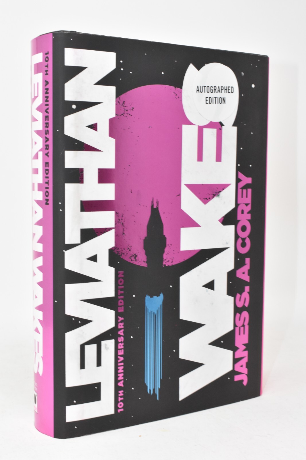 ✎SIGNED FIRST PRINT✎ Leviathan Wakes 10th Anniversary James S.A. Corey NEW