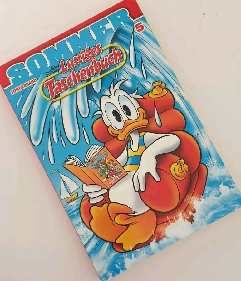 Lustiges Taschenbuch SOMMER LTB Sonder band 5 Walt Disney German Donald Duck NEW