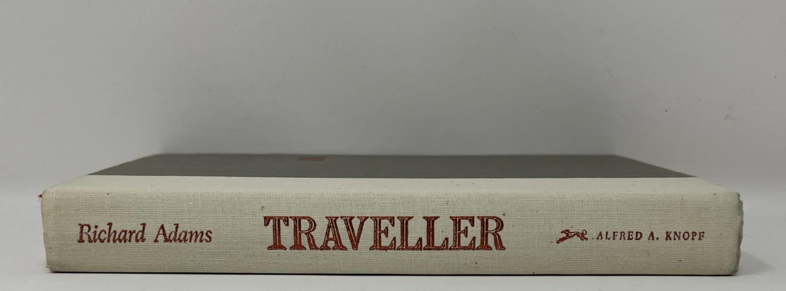 HISTORY: 1ST ED. Traveller by Richard Adams – 1988 HC/DJ Pub. by Alfred A. Knopf
