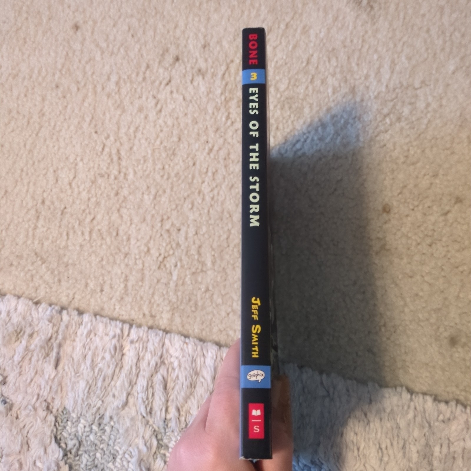Lot 8 Bone Graphic Novels: Books 3-9 + Rose VG Cnd Jeff Smith