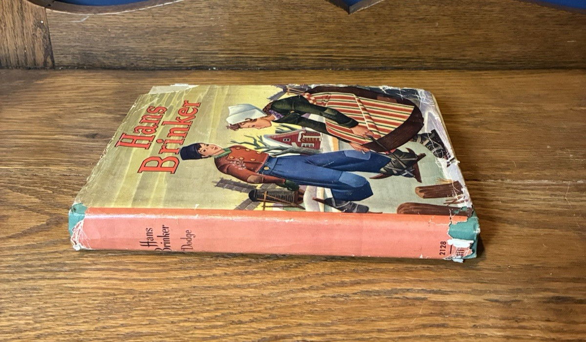 Hans Brinker or The Silver Skates by Mary Maples Dodge – 1945 Whitman Publishing