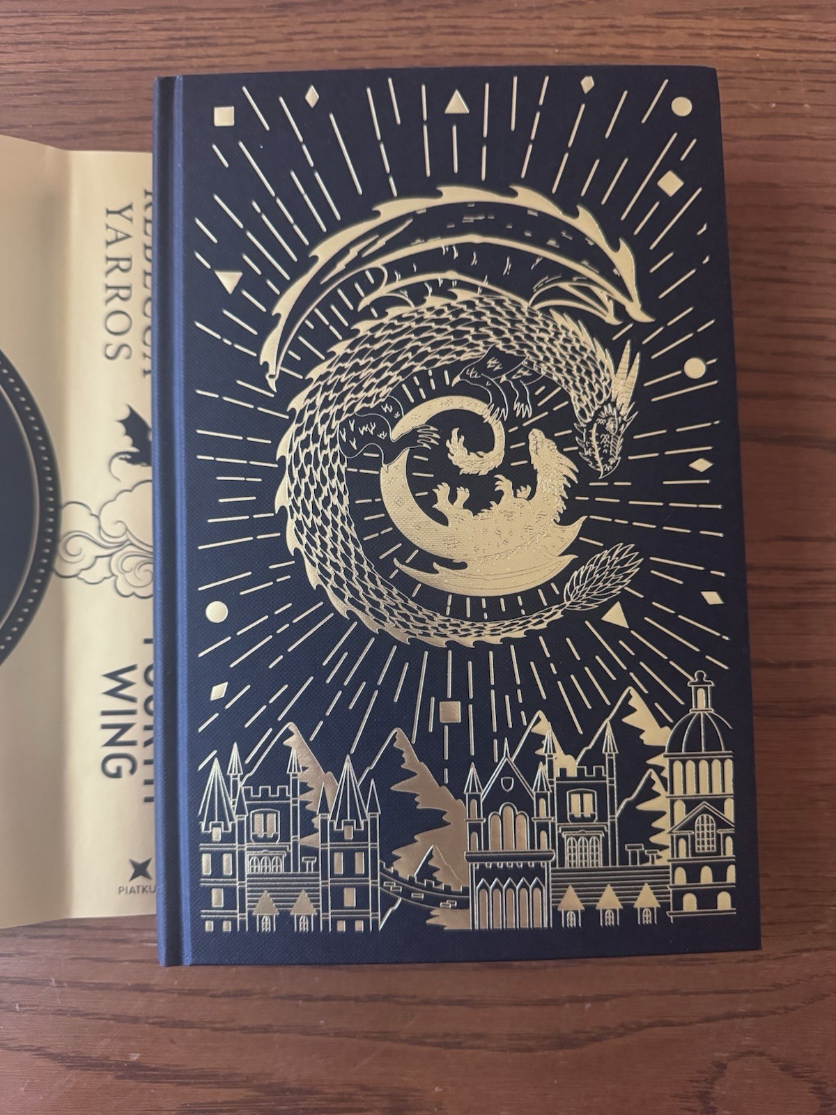 FAIRYLOOT Empyrean Series R Yarros; Fourth Wing, Iron Flame, Onyx Storm (signed)