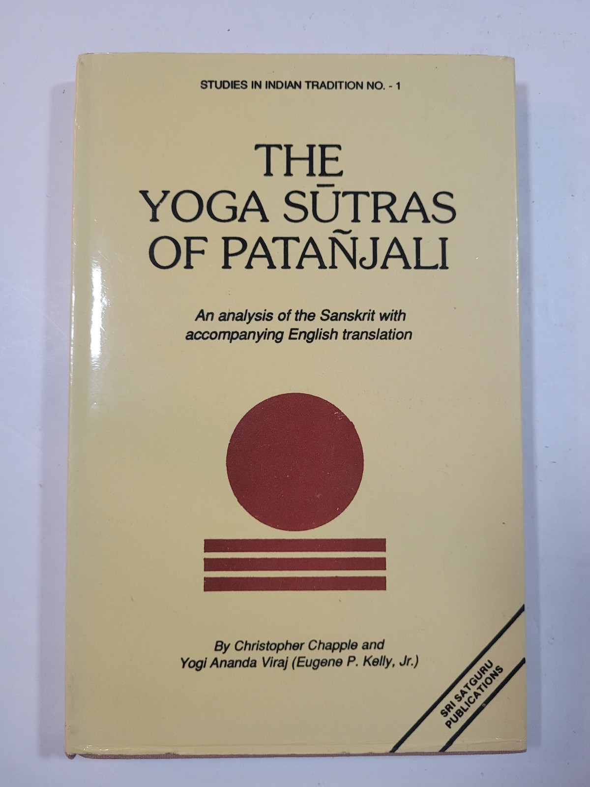 YOGA SUTRAS OF PATANJALI: AN ANALYSIS OF THE SANSKRIT – 1990 – HC/DJ – GOOD+