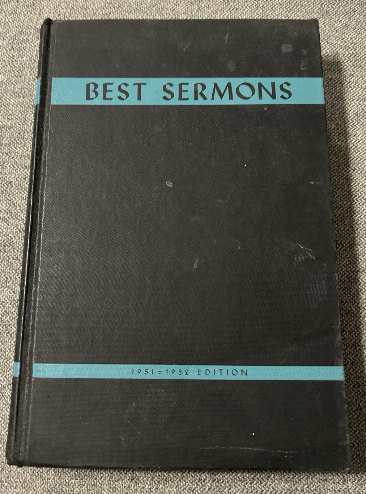 Best Sermons by Butler, G. Paul 1951-1952 New York Macmillan hardcover 348 Pages