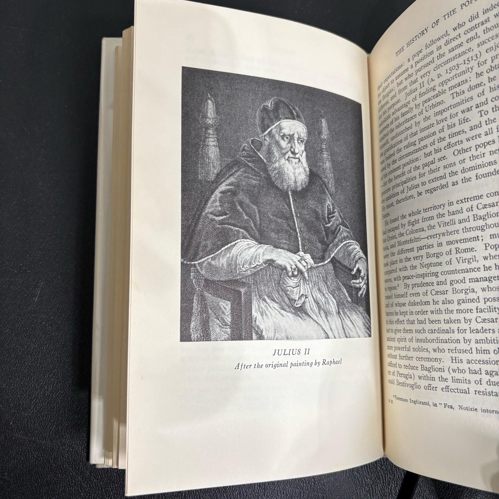 History of the Popes Vol 1 — Leopold von Ranke — 1966 Vintage HC w/ DJ