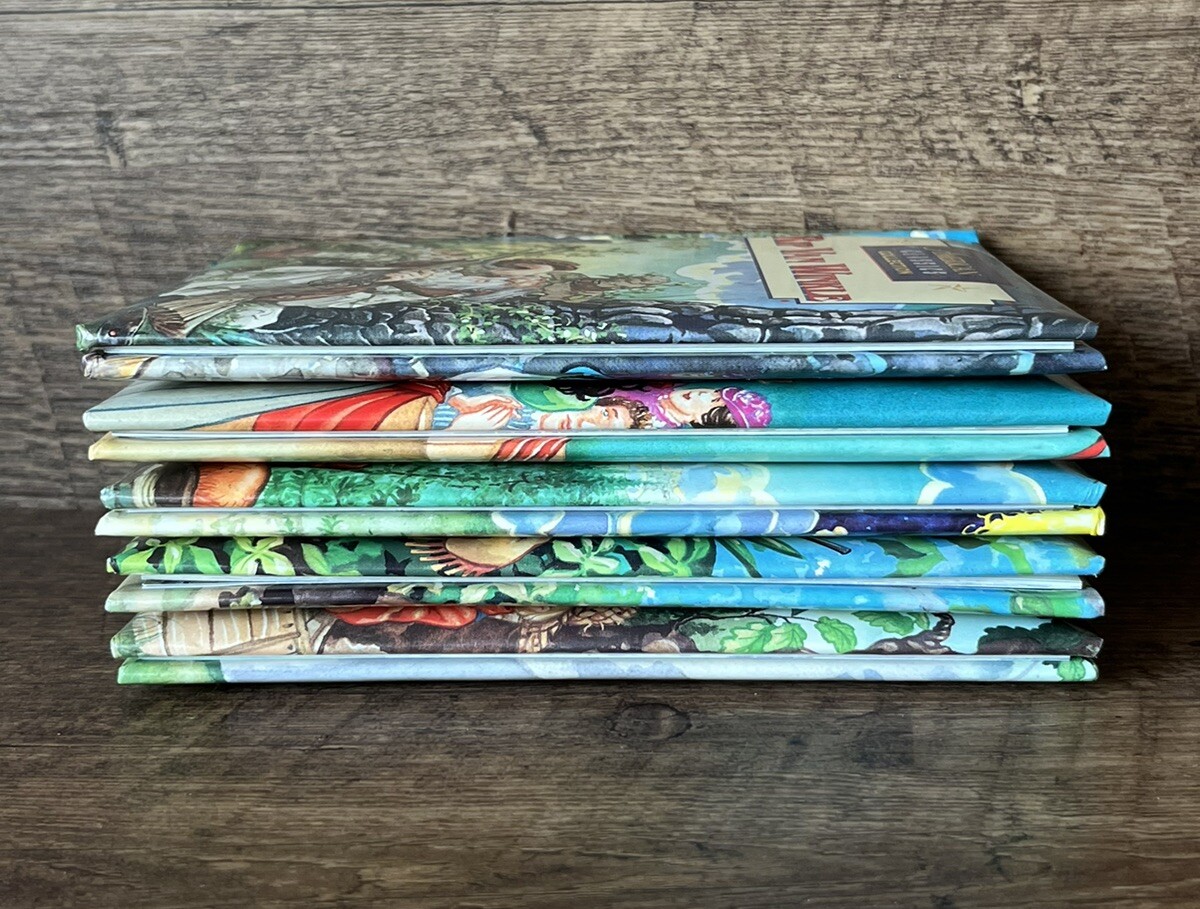 VTG 1998 American Classics Collection Illustrated Mini Books For Kids Ships Fast