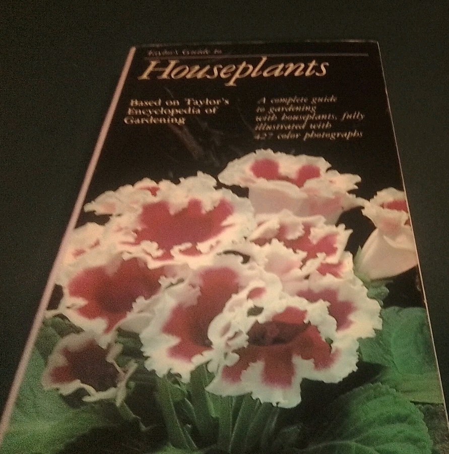 Vintage Taylor’s Guide to Houseplants-Taylor’s Gardening Guides- _GOOD Paperback