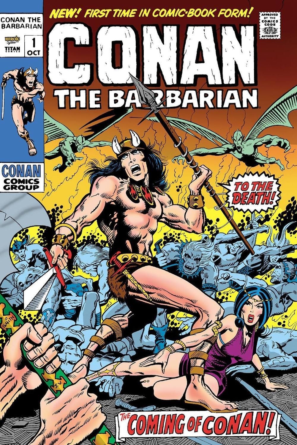 Conan The Barbarian: The Original Comics Omnibus Vol.1 by Roy Thomas (English) H