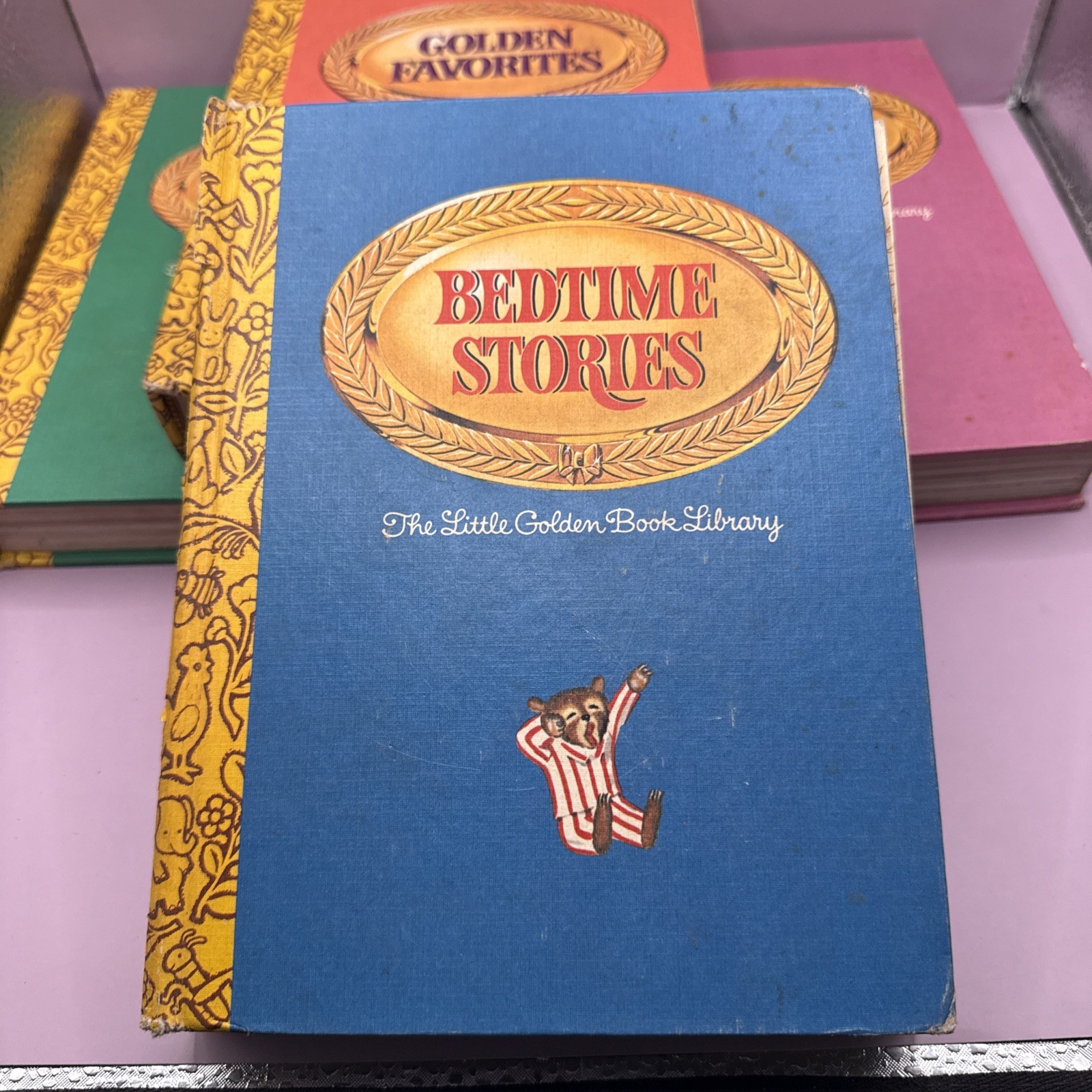 Vintage The Little Golden Book Library 1969 Four Book Boxed Set Hardcovers