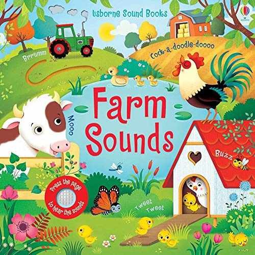 Farm Sounds – Board book, by Sam Taplin – Very Good